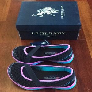 U. S. Polo girls new shoes size 3M